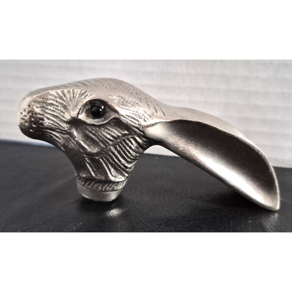 Working Rabbit Head Handle Only For Cane Wooden Walking Stick Cane Design Gift